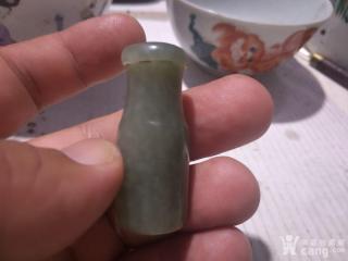 清代和田玉烟嘴